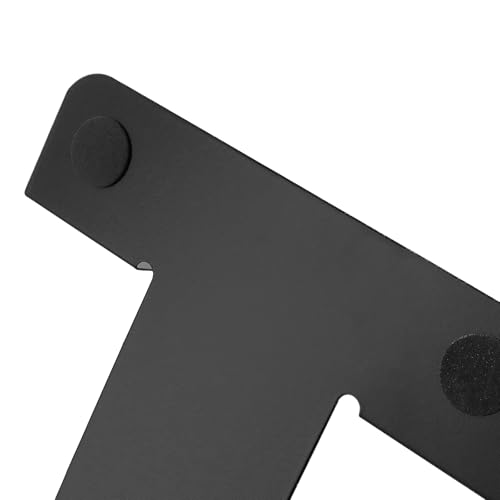 HONYUET 20 PCS 10 Pairs Black Bookends for Shelves, Small Metal Book Ends, Bookshelf Holder Stand for Home Office Library Decoration, 15 x 13 x 17cm - Cosy Home Interiors HONYUET 20 PCS 10 Pairs Black Bookends for Shelves, Small Metal Book Ends, Bookshelf Holder Stand for Home Office Library Decoration, 15 x 13 x 17cm - Image 3