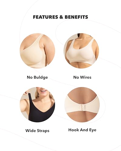 image for SHAPERMINT Bras for Women - Bras for Women no Underwire, Bralettes for