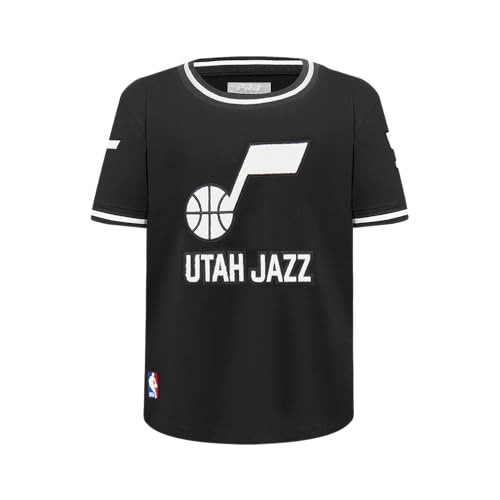 Camiseta NBA de baloncesto negra juvenil XL con cinta clásica en mangas