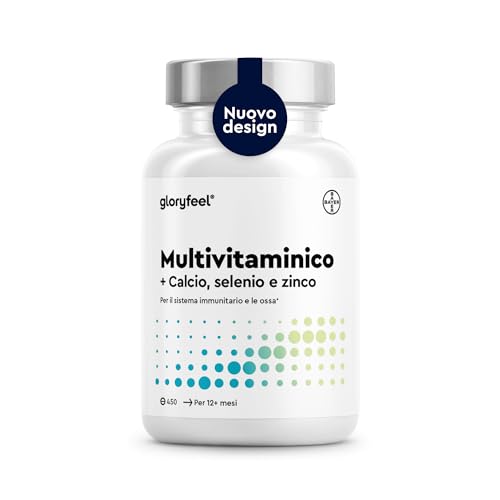 Multivitaminico Completo, Integratore Vitamine 450 Compresse Scorta per più di
