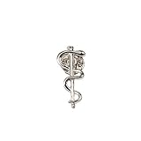 Form \ Muster: Tier Weltgesundheitsorganisation, die Logo Brosche Schlange Caduceus Pins Doktor Krankenschwester Medical Wellness Symbol Abzeichen Schmuck-Splitter