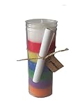 vela 7 colores para el amor Ideal para rituales de magia blanca como el ritual de los 7 días