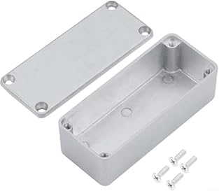 【 Aluminum Enclosure】The 1590A aluminum guitar effect box is made of high-quality aluminum material, durability and rust-proof performance. It is built to last and can withstand long-term use without losing its quality. 【Clean and Smooth 】The enclosu...