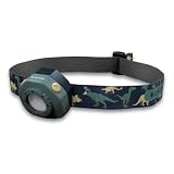 Ledlenser KIDLED4R Linterna frontal infantil recargable, Diseño Dinosaurio