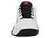 K-Swiss Men's Express Light Pickleball Shoe, White/Black/High-Risk Red, 9 M