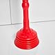 TURBO PRODUKTE Turbo Stampfer Eisblau - Pömpel rohrfrei - Saugglocke für Toilette, Waschbecken, Dusche uvm. - max. Saugkraft - 5-faches Ansaugvolumen