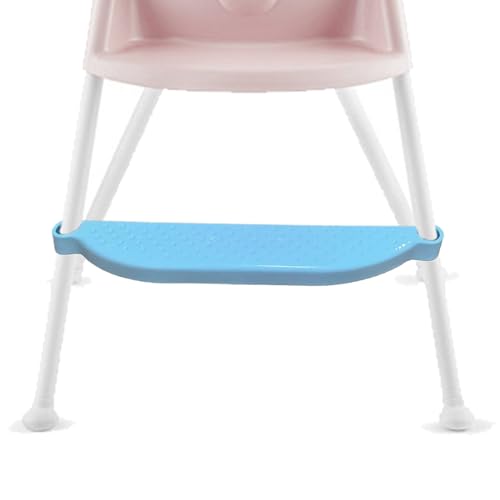 Soporte para reposapiés para trona: cojín antideslizante de altura ajustable, reposapiés debajo del escritorio, accesorios para oficina, hogar, niños pequeños, comida, comida para niños, dormitorio