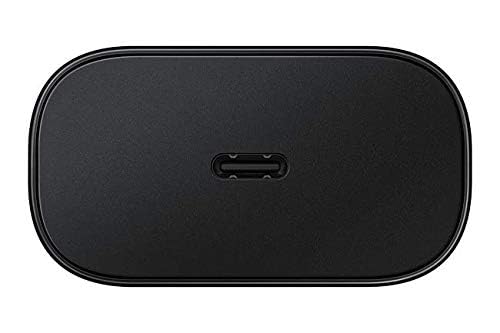 Image of Original 25 Watt USB-C Super Fast Adapter for Samsung Galaxy S22 Ultra 5G |S22+ 5G|S20 Ultra 5G|S20 Ultra|S10 Lite Only Adapter- Black