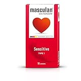 Masculan type 1 (sensitive) 10 German condoms by Masculan