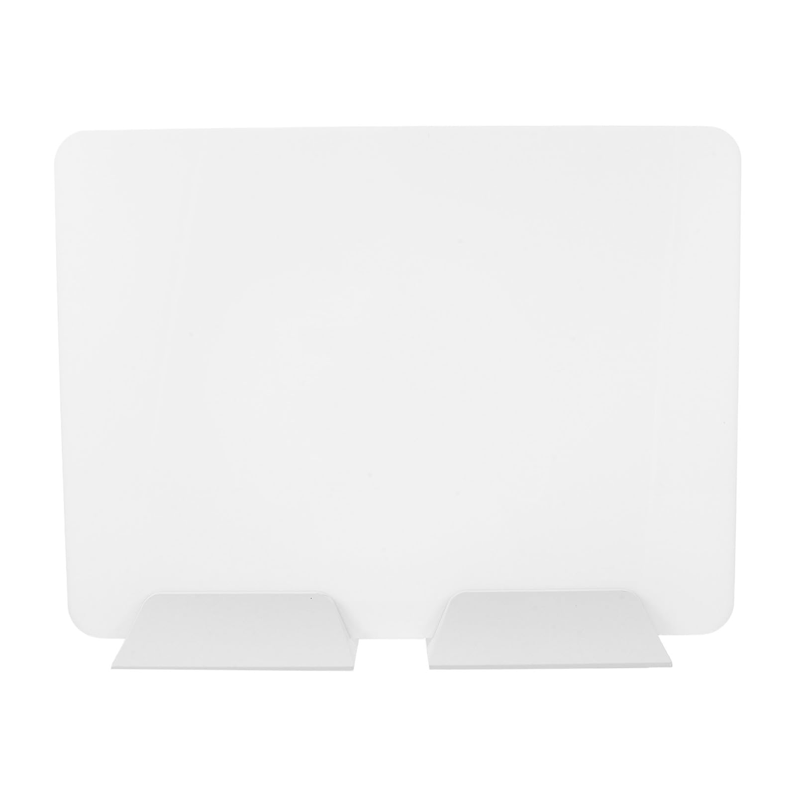 Panneau de séparation de bureau amovible en acrylique transparent