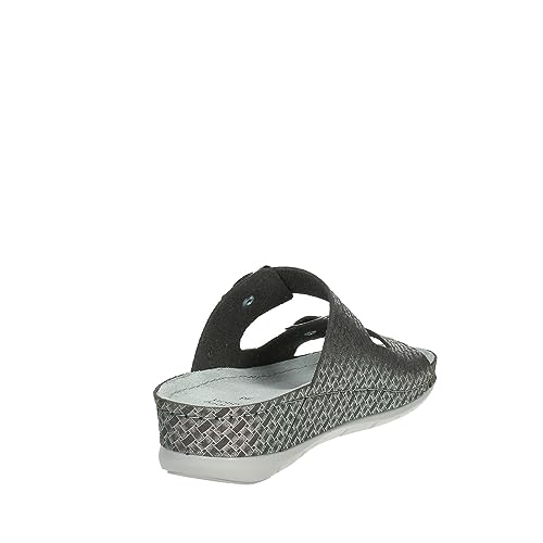 Scholl Aberdeen Antracite Ciabatta Donna Due