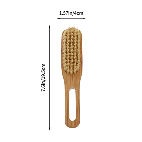 Minkissy 2 stuks houten nagelkwasten hout vingernagel penseel dop vinger nagelborstel reiniging nagelborstel manicure… - Afbeelding 6