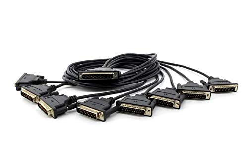 MoxaCBL-M62M25X8-100 (OPT8C) SERIAL CABLE