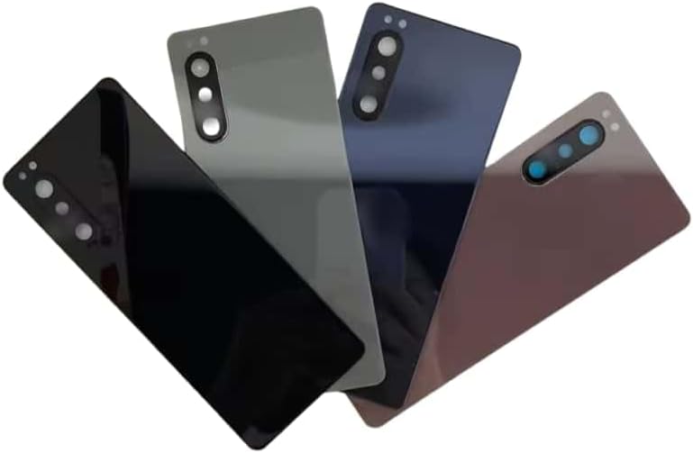 YOOOKOOO Compatible Rear Back Cover for Sony Xperia 5 II – Battery Door Housing Replacement Part (Blue)