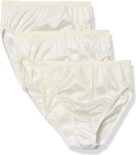 Image of Shadowline Women's Panties - Hi Cut Nylon Brief (3 Pack)