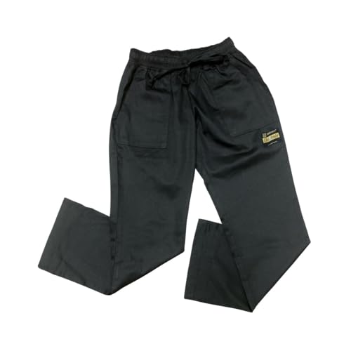 A-to-Z Supply CP108BKS Chef Regalia Women's Chef Pants, Small, 65/35 Poly/Cotton, Black.