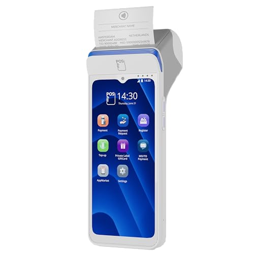myPOS Ultra Terminal de paiement mobile avec imprimante ultra-rapide │ Batterie endurante │ Versement instantané des fonds │ Sans frais mensuels │...