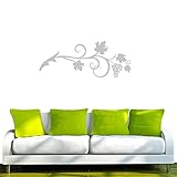 INDIGOS UG Etiqueta de la Pared f232 Vid Hermosa con la UVA con Sabor a Fruta 240x96 cm