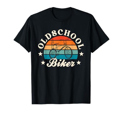 Oldschool Biker Bonanza Rad 70s Retro Fahrrad T-Shirt