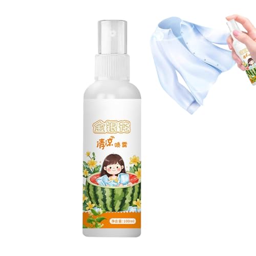 Spray frío | 100 ml tónico facial hidratante | Spray refrescante y calmante para el cuerpo a base de plantas - Para hombres, mujeres, familias, mujeres, jóvenes, viajes, deportes,