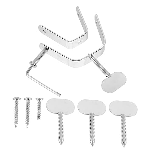 BESTOYARD 1set Portaprosciutti Inossidabile per Uso Domestico Fissaggio Decorativo e Pratico per Prosciutto Facile da Montare e Smontare per Ristoranti e Cucine