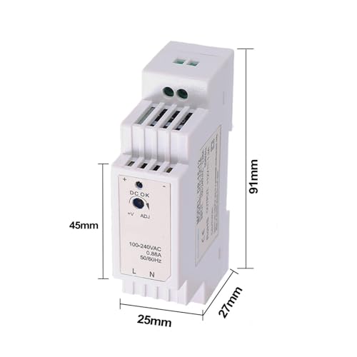 Alimentation industrielle DR-45 compacte avec tension 5V continue - 4