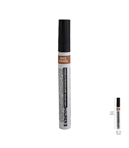 MAURER 2342800 Pennarello professionale per ritocco del legno color noce chiaro