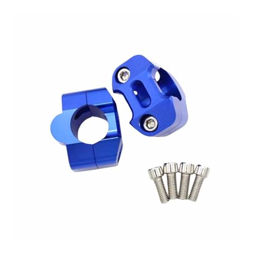 Elevadores de manillar 28mm moto con abrazaderas de aluminio de 1 1/8"