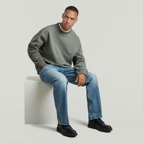 G-Star Men's Dakota Regular Straight Jeans Blau (Antique Faded Patina Blue D23691-E358-H928) 34W / 32L – Ansicht 6