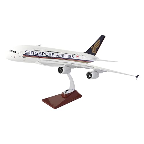 Image of Toys Uncle Diecast Aeroplane Scale Model, (46 CM A380 Singapore), Multicolor