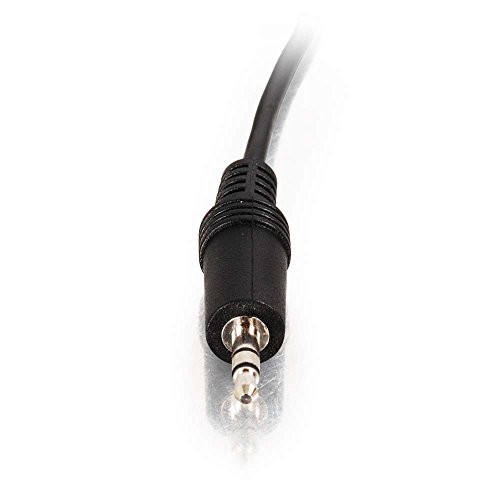 Cable de audio 3.5mm macho a macho 0.91 m negro miniatura 3