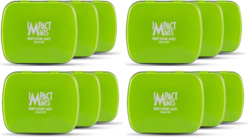 Image of Impact Mints Products Honey Melon Mints, Sugar Free, 6 X 14 Gram (Pack of 2)