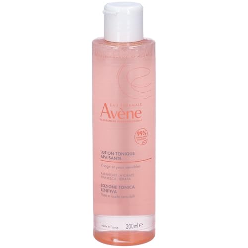 Eau Thermale Avène Gentle Toning Lotion 200ml - Toner for Dry to very Dry Sensitive skin, Paraben Free