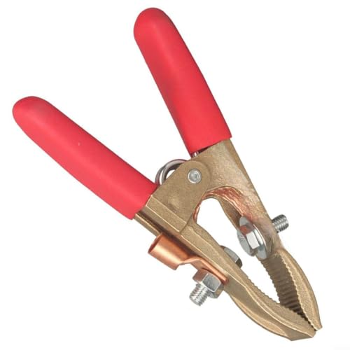 Abrazadera de alambre de tierra 500A de latón en forma de A para soldadura 6