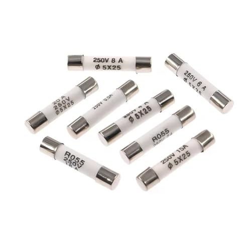 Fusible céramique RO55 6A 5x25mm pour réparer les appareils de la maison