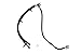 Sunsong 2204720 Brake Hydraulic Hose