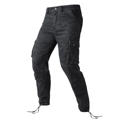 Pantalon cargo camouflage homme robuste taille classique avec poches cargo