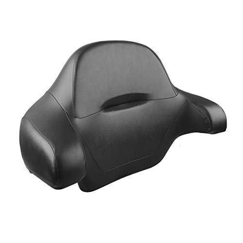 Xfmt Matt Black Chopped Tour Pack Trunk W/Backrest Compatible With Harley Touring Flhr Flhx Flhxs Flhrse6 Flhxse Fltrx Fltrxs 2014-2022 #TOP7