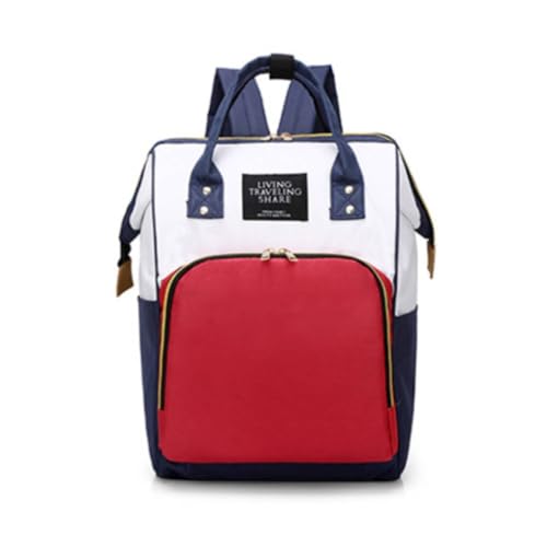 Bolsa Maternidade Térmica Para Mamadeira Mochila Mamãe Bebê (TRICOLOR)