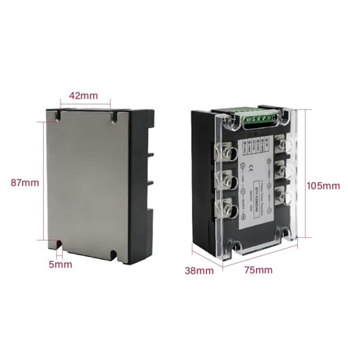 Régulateur tension triphasé 380V évite usure contacteurs mécaniques - 2