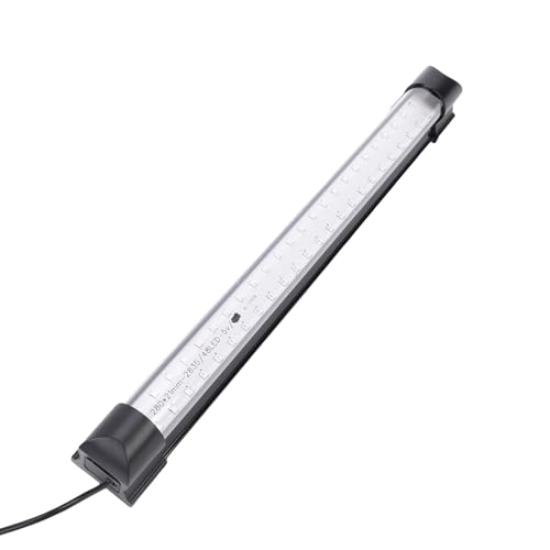 Barra de luz LED morada 32 cm con USB miniatura 3