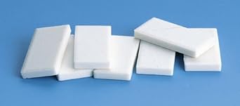 White Streak Plates - set of 10