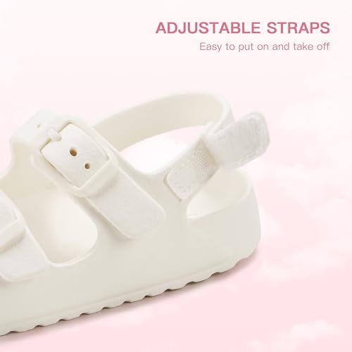 Image of Stelle Toddler Girls Sandals Adjustable Buckle Open Toe Sandal