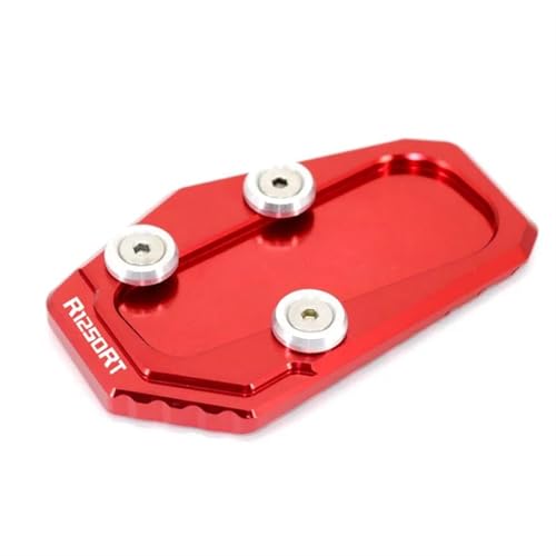 Agrandir support béquille latérale BMW R1250RT pour éviter chute moto CNC pad