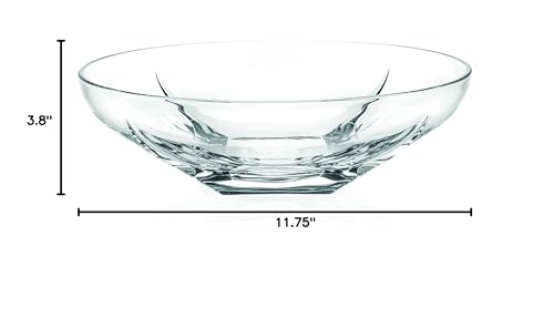 Barski-Glass-Centerpiece-Bowl-Serving-Bowl-Plate-Tray-Designed-1175-Diameter-Made-in-Europe Barski Glass Centerpiece Bowl Serving Bowl Plate Tray Designed 1175 Diameter Made in Europe