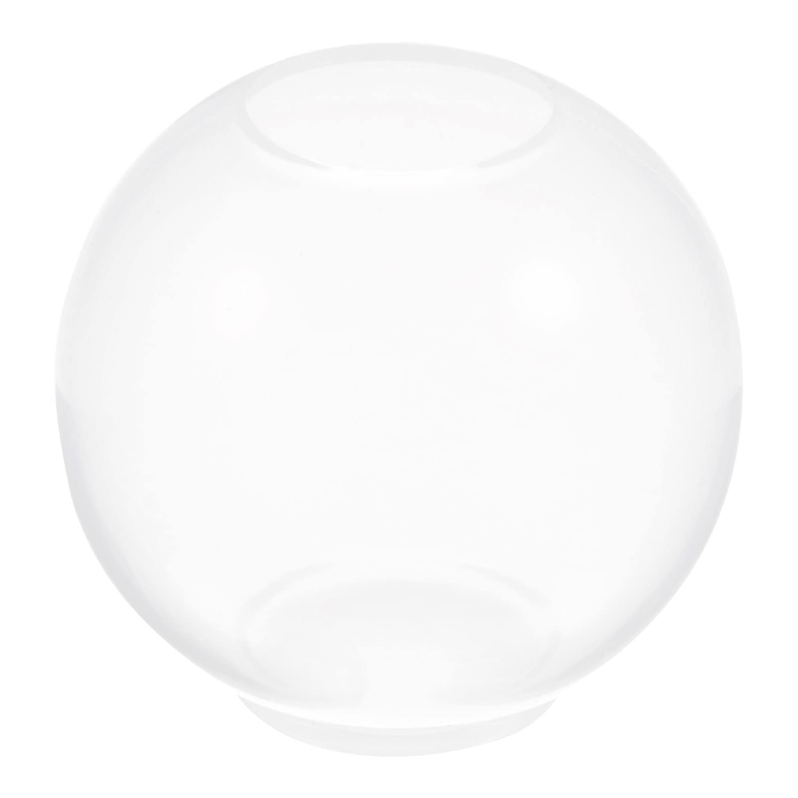 sourcing map Sphere Silicone Resin Mold 3.7" Clear 3D Seamless Round Ball Mold for Jewelry, Soap, Candle Making
