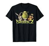 Shrek 2 Donkey & Puss In Boots Best Friends T-Shirt