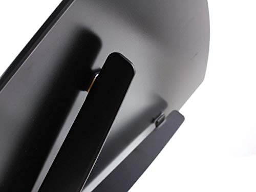 Image of Monoprice 3 Tier Electronic Component Glass Shelf Wall Mount Bracket with Cable Management System