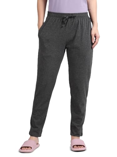 Image of TWIN BIRDS Women Cotton Textured Night Pant | Pyjama Loungewear Sleepwear