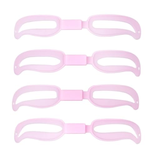 TOVINANNA 5sets Stencil per Sopracciglia Riutilizzabile Kit di Stencil Tuta Assistente per Cura delle Sopracciglia Portatile per Donna Ragazza